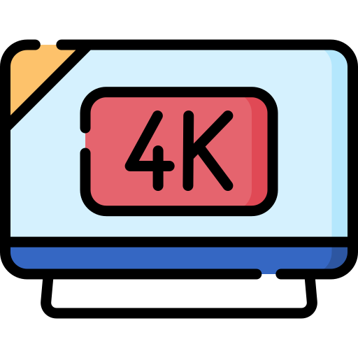 4k grátis ícone 4k grátis ícone