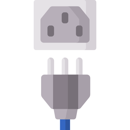 cable de energía icono gratis