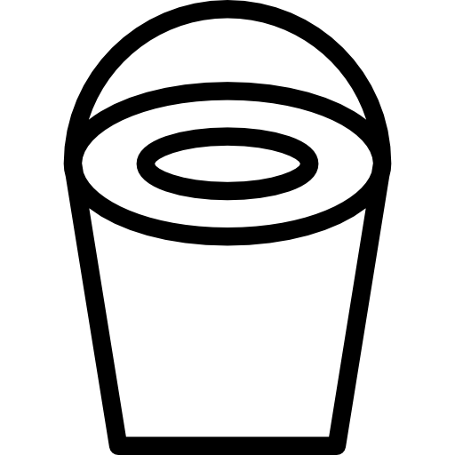 Bucket free icon