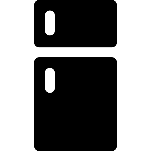 Fridge Basic Rounded Filled icon