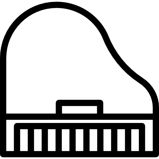 piano icono gratis