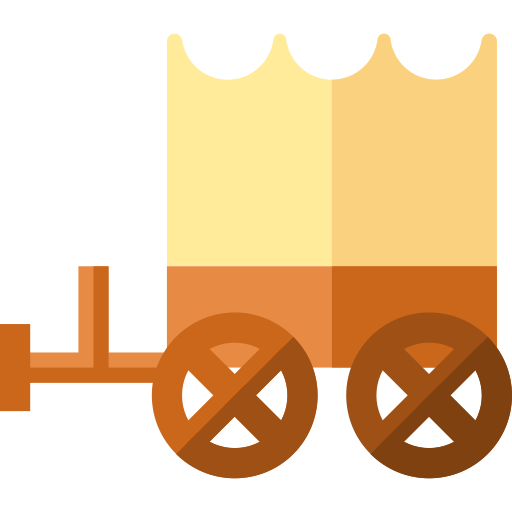 Cart Basic Straight Flat icon