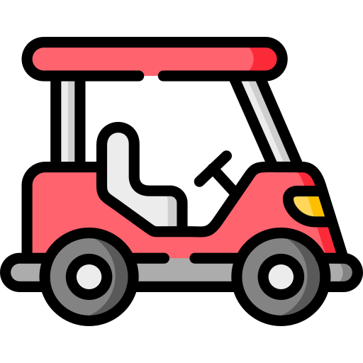 Carrinho de golfe grátis ícone Carrinho de golfe grátis ícone