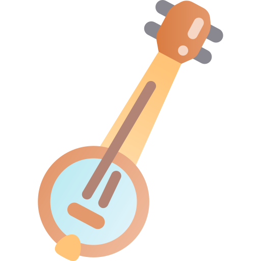 banjo Icône gratuit banjo Icône gratuit
