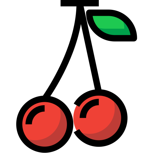 Cherry Generic Outline Color icon