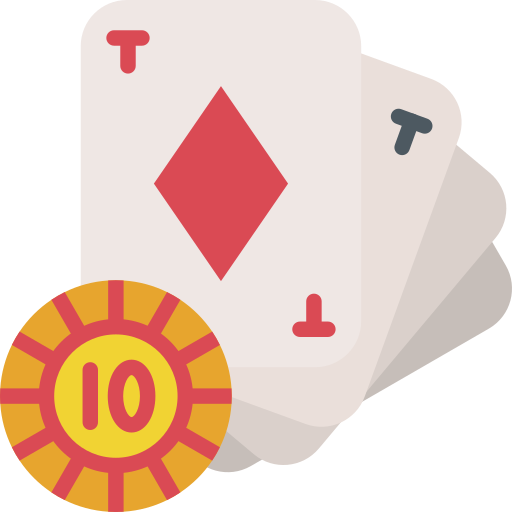 Cartas de poker icono gratis