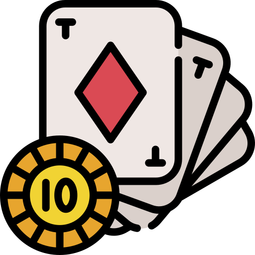 Cartas de poker icono gratis