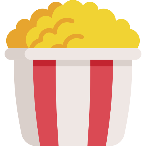 Pop corn Special Flat icon