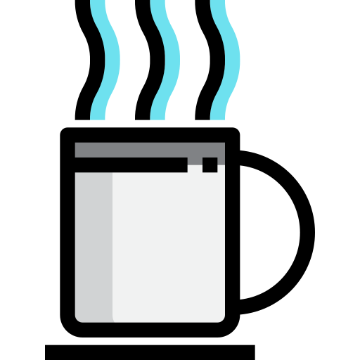 Bebida caliente icono gratis