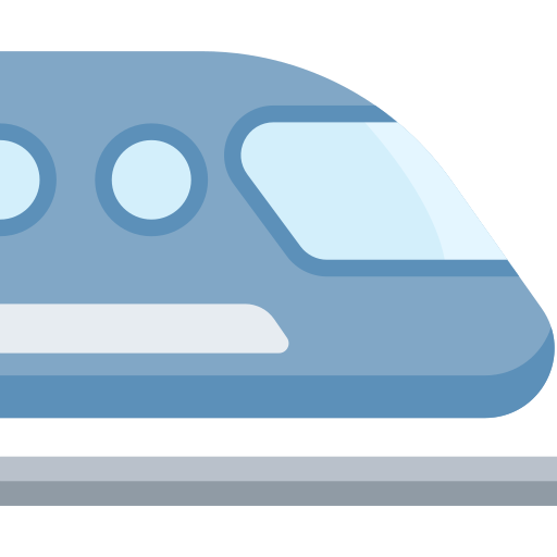 High speed train Special Flat icon