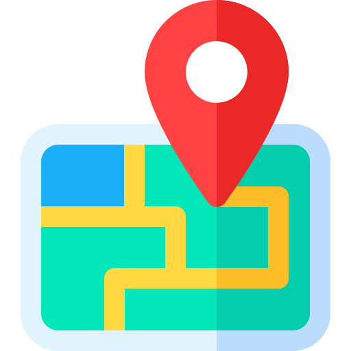 Location Basic Rounded Flat icon