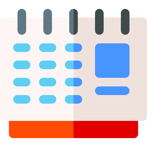 Calendario icono gratis