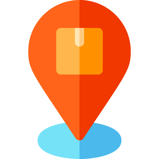 Location Basic Rounded Flat icon