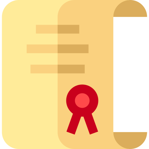 Diploma icono gratis