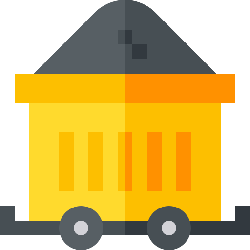 Carbón icono gratis