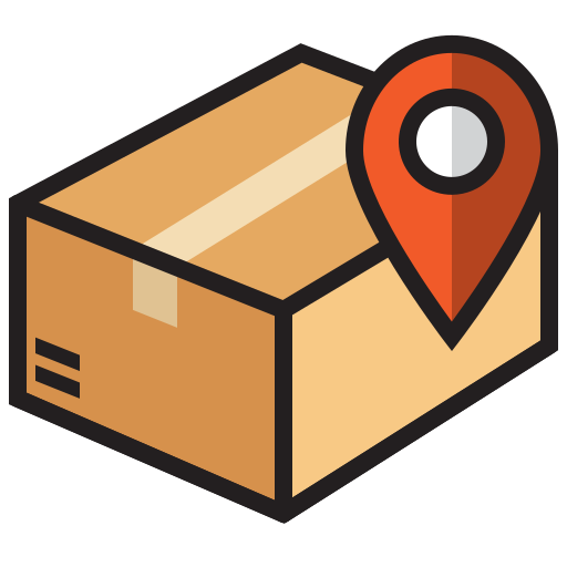 Delivery box - Free shipping and delivery icons