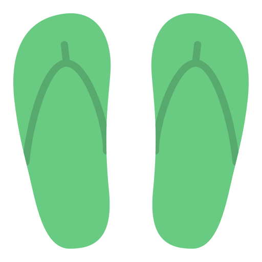 Flip flops - free icon