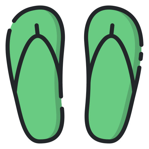 Flip flops - free icon