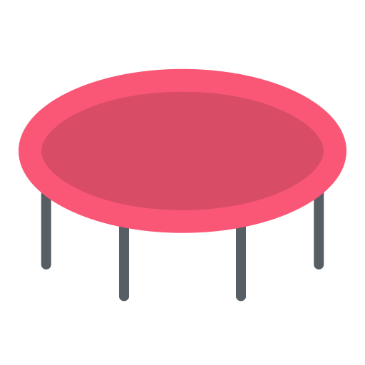 Trampolín icono gratis