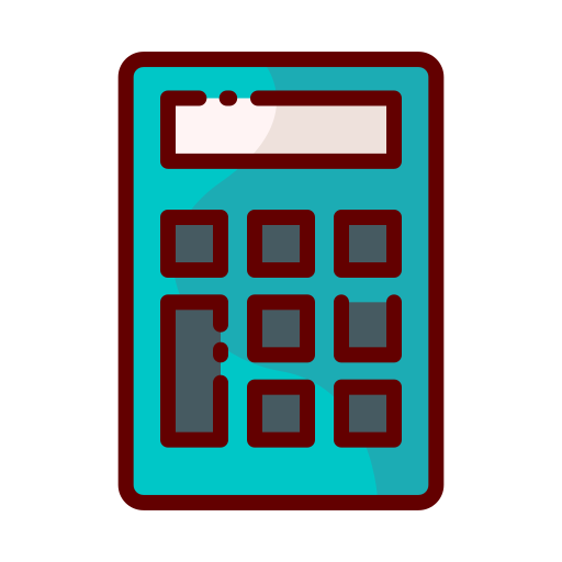 Calculating Good Ware Lineal Color icon