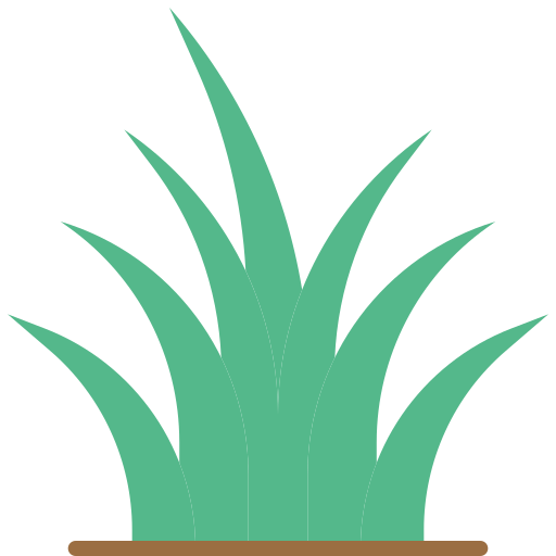 Grass Good Ware Flat icon