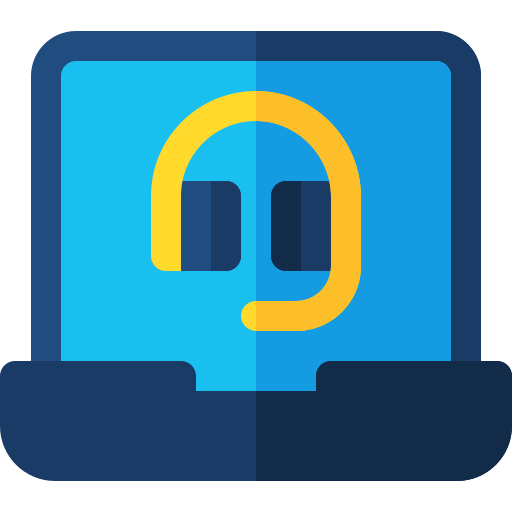 support en ligne Icône gratuit