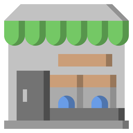 Laundry shop Surang Flat icon