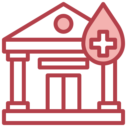 Banco de sangre icono gratis