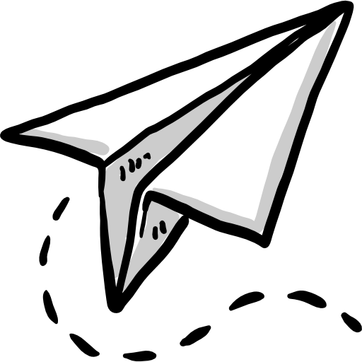 avião de papel grátis ícone