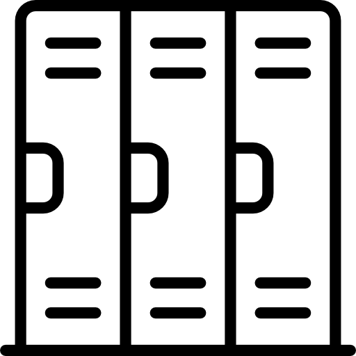 casilleros icono gratis