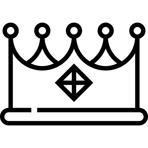 Chess Piece, shapes, miscellaneous, Royalty, king, Queen, crown icon