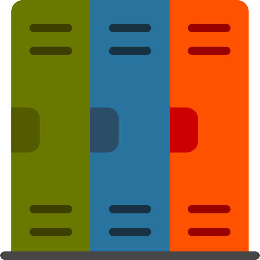 casilleros icono gratis