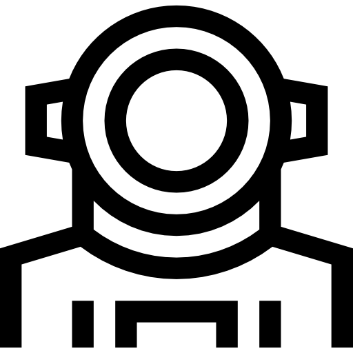 astronauta icono gratis