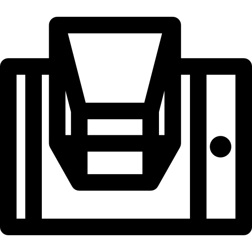 3d display Basic Rounded Lineal icon