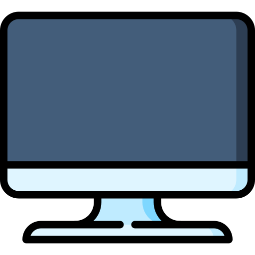 Computer screen free icon