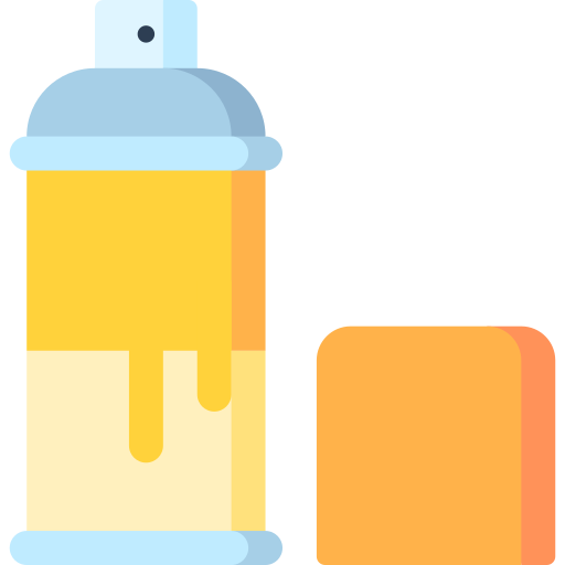 Pintura de aerosol icono gratis