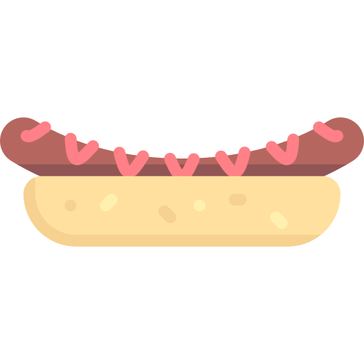 hot dog icono gratis