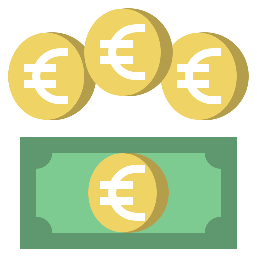 euro icono gratis