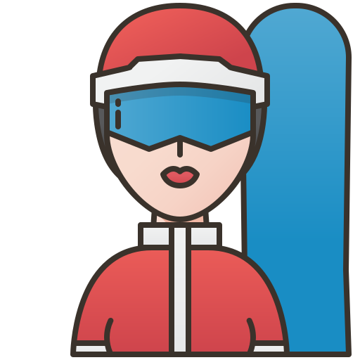 Snowboard icono gratis