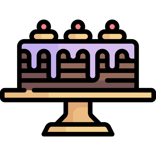 Cake Special Lineal Color Icon