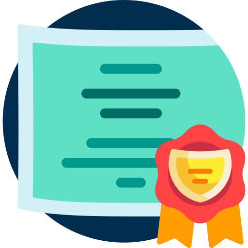 Diploma icono gratis