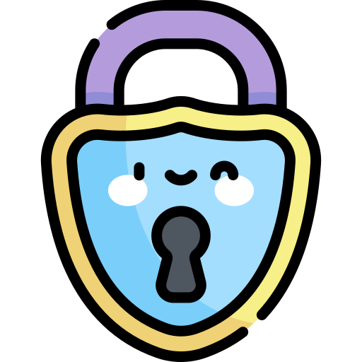 Safe Kawaii Lineal color icon