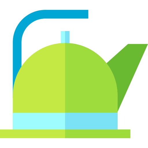 Teapot Basic Straight Flat Icon