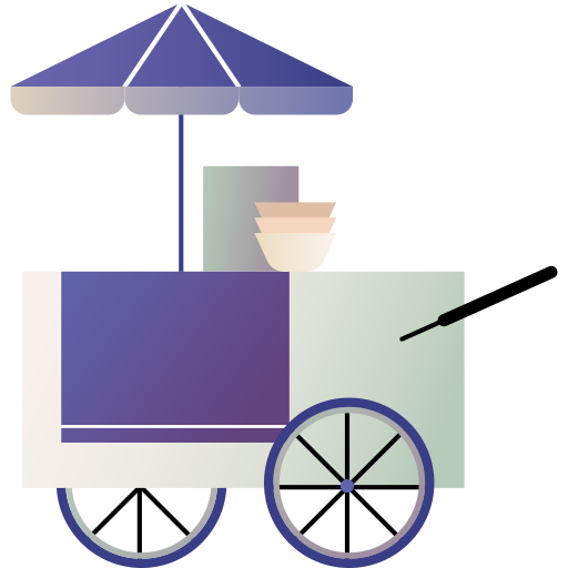chariot de nourriture Icône gratuit