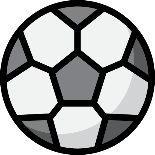 Balón de fútbol icono gratis