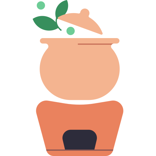 olla caliente icono gratis