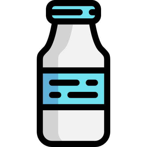 Milk bottle Generic Outline Color icon