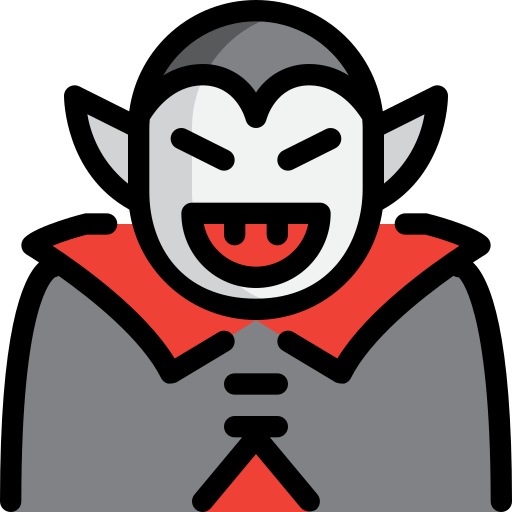 Dracula Generic Outline Color icon