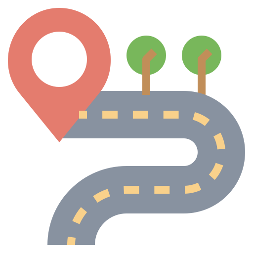 Destino icono gratis