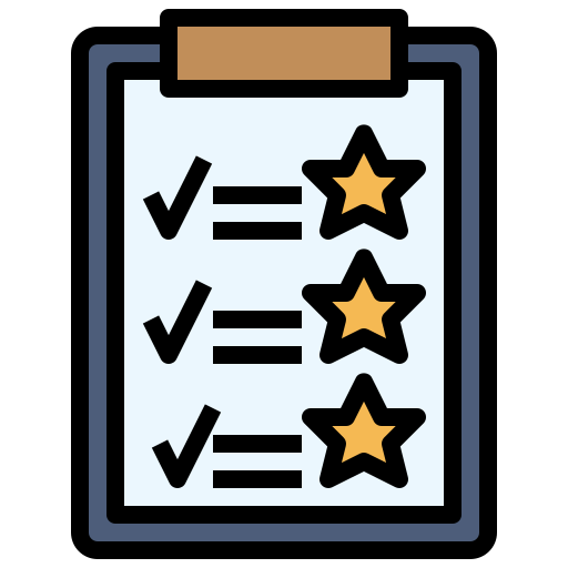 Clasificación icono gratis